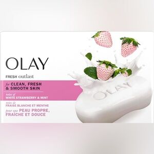 BOGO 🎃3x White Strawberry Mint Soap